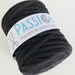 Spool of trapilho cotton elastic black and copper