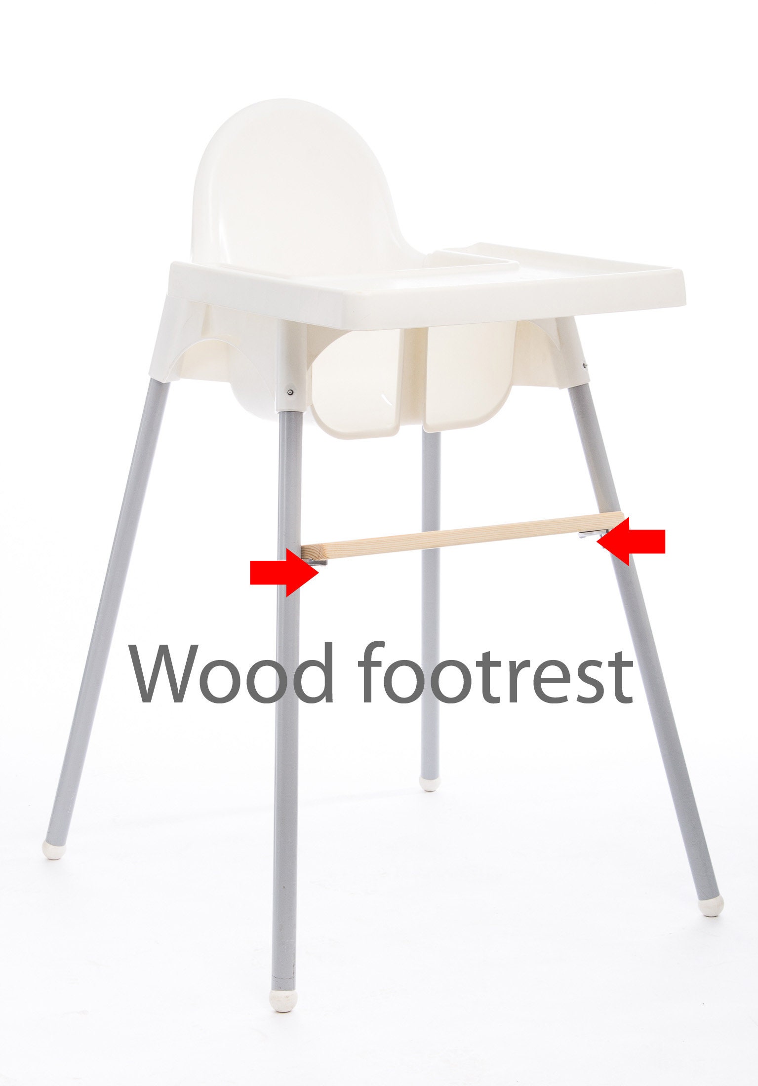 Highchair footrest IKEA Antilop High Chair Foot Rest Wood Etsy
