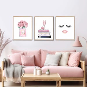 Fashion prints,Fashion decor,Makeup wall art,Bedroom printable,Fashion books,Glam room decor,Chic prints,Lashes decor,Fashion poster,Vanity
