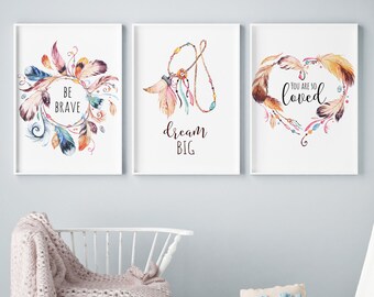 tribal nursery decor