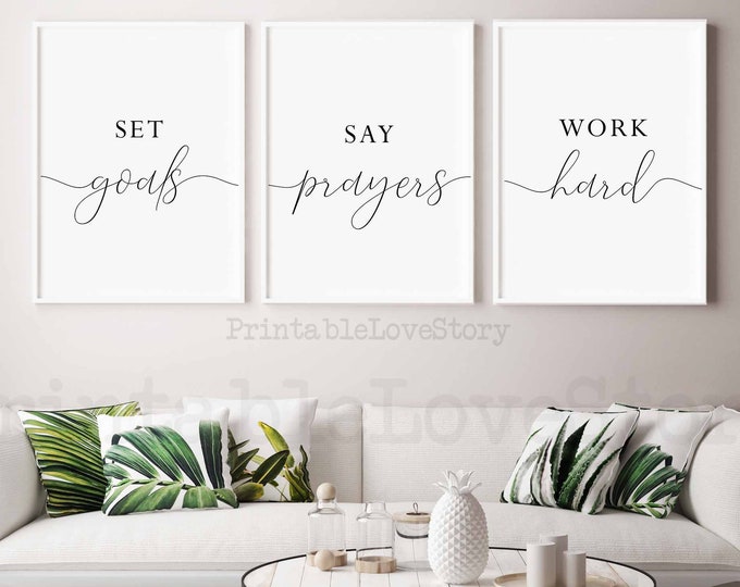 DIGITAL PRINTS / DIY WALL DECOR / PRINTABLE by PrintableLoveStory
