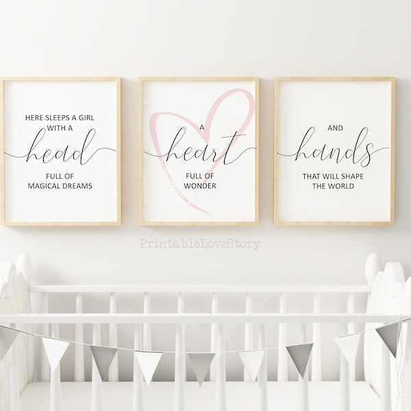 Girl Nursery Quotes Etsy