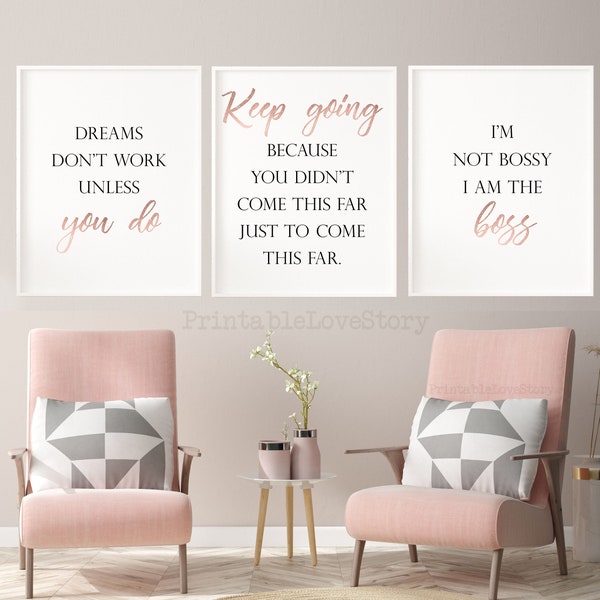 Inspirational Wall Art for Office - Etsy