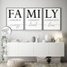 Family sign,Family a little bit of crazy print,Set of 3 Prints,Family quotes,Home Decor signs,Living Room wall Art,Bedroom wall decor,Prints