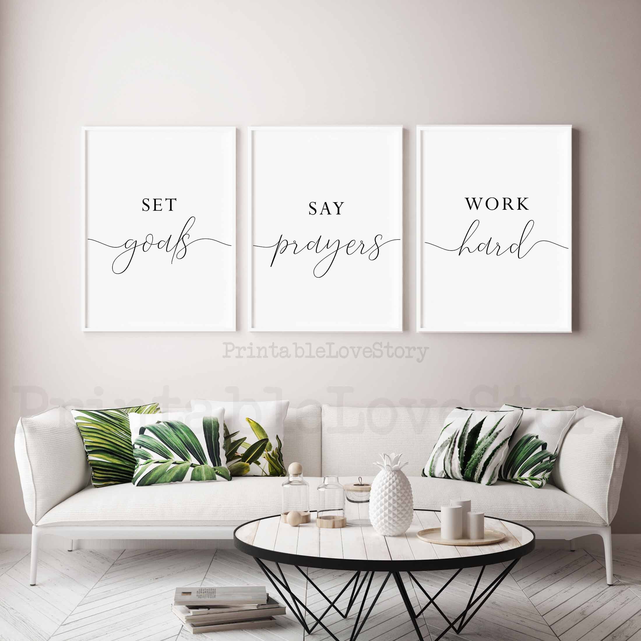 The Office Wall Art Signs WFH Office Wall Decor -  Finland