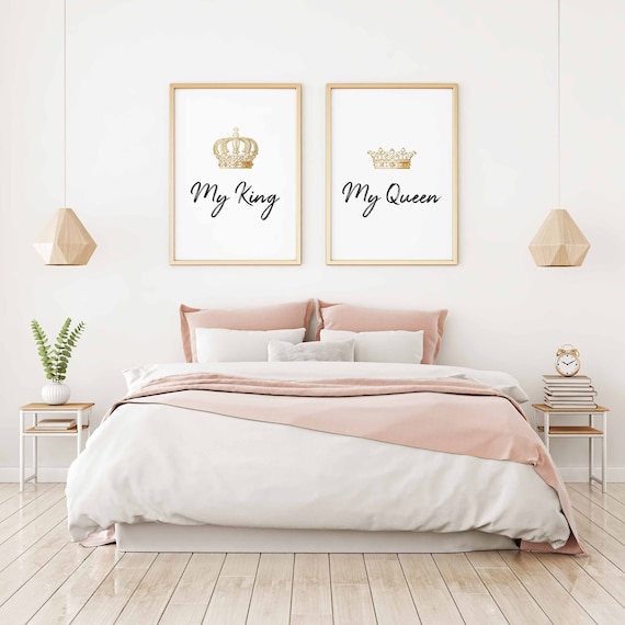 King and online queen wall decor