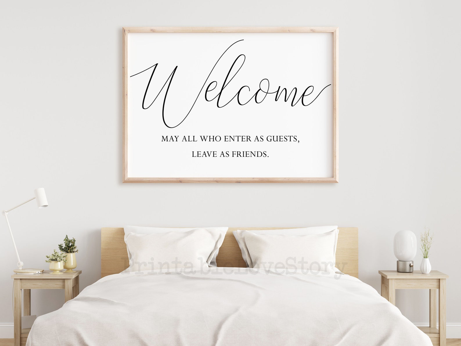 Guest Room Signsguest Room Printguestroom Artwelcome - Etsy