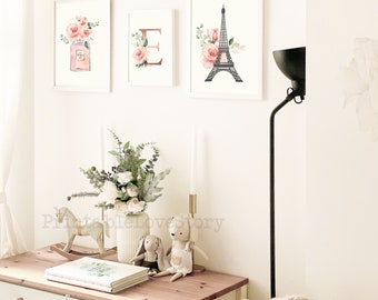 Paris Theme Decor Bedroomnursery Name Signnursery Blush - Etsy Sweden