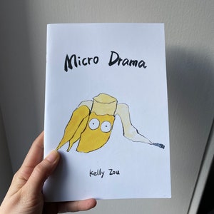Micro Drama 2nd Edition - Zine - Art - Comic - Watercolour - Artwork - Story - Humour - philosophy