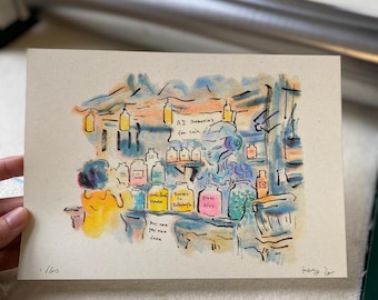 Recuerdos de IA a la venta. Edición limitada impresa en risografía.