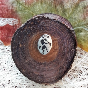 Enkele oorstekers Kokopelli, &quot;Spirit&quot;, 925 sterling zilver, gedeeltelijk zwart, ijsmat, Indiase stijl, sjamanistische sieraden,