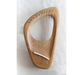 Pentatonic Lyre (Harp), 10 String Musical Instrument, Ash Wood, Hand carved product logo
