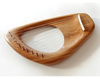 Lyre (Harp), Pentatonic 10 String Musical Instrument