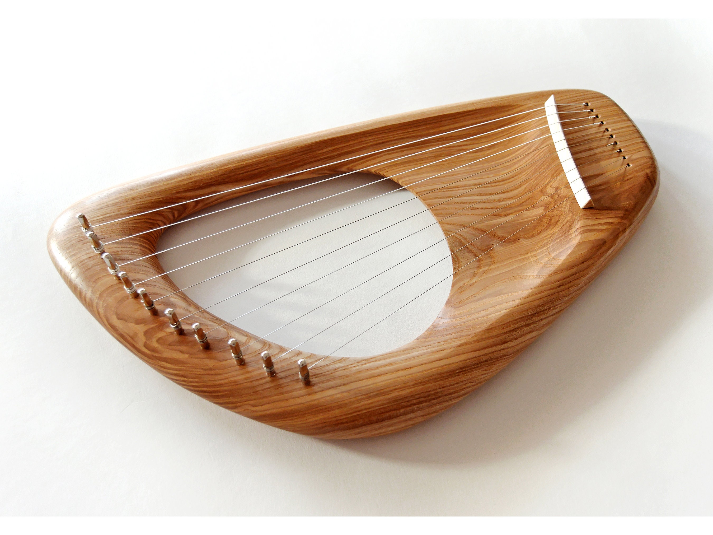 Lyre harp Pentatonic 10 String Musical Instrument -  Denmark