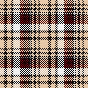 PLAID 2 High Quality Printed Faux Leather Sheet, Eco Leather Fabric, Leather for bags, Patterned faux leather