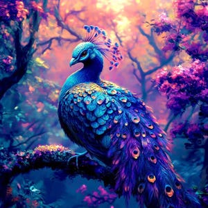 &quot;Möbelsamt, Dekosamt, Dekosamt, &quot;&quot;Zaubervogel 07&quot;&quot;&quot;