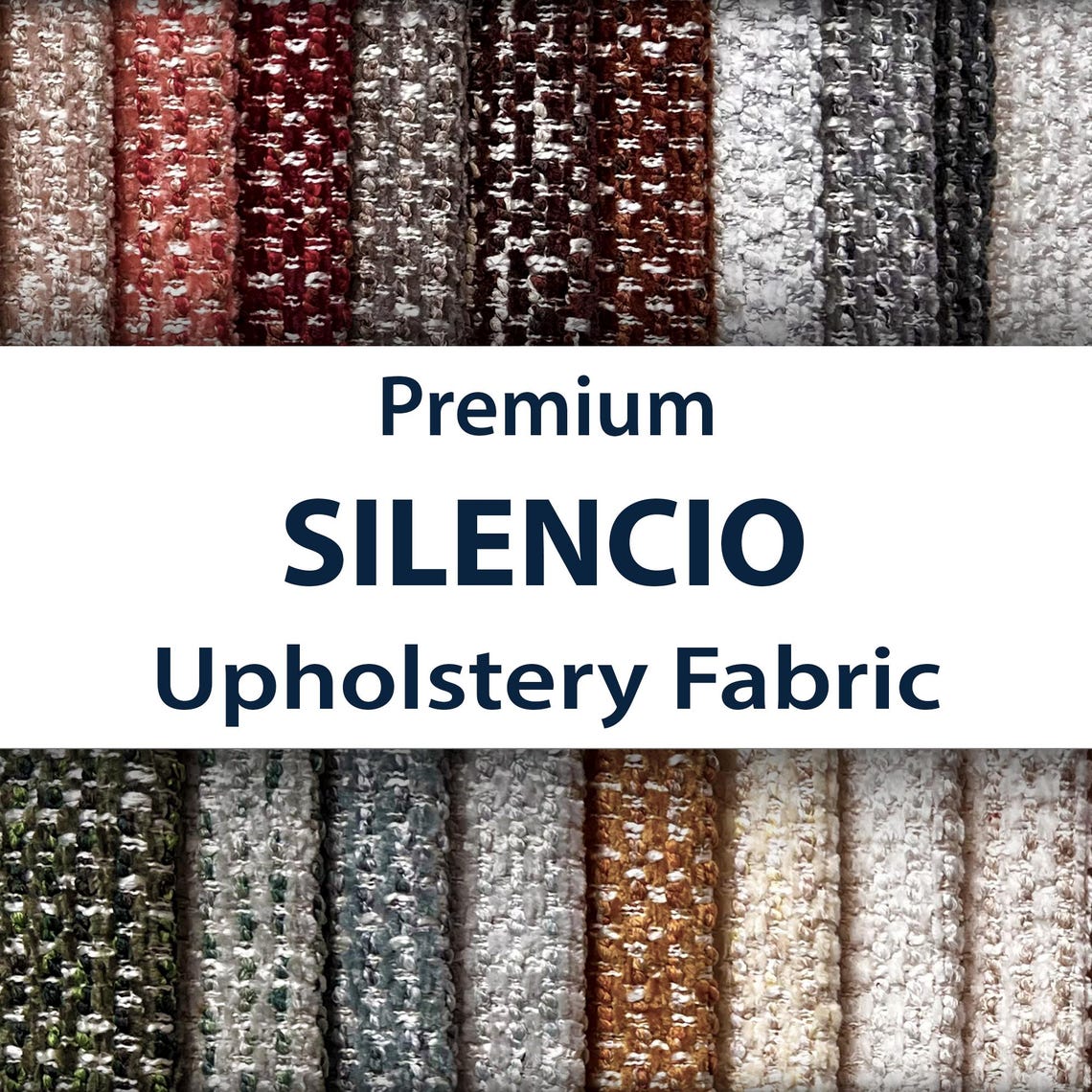 Sutton Rice Fabric Textured Chenille Upholstery Fabric Soft, Thick, Interwoven, Perfect ...