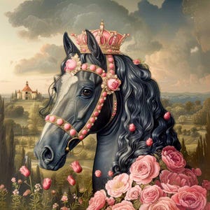 Panel de piel sintética con estampado, panel de piel ecológica de alta calidad, tela, piel para bolsos, piel ecológica estampada, Royal Horse 01