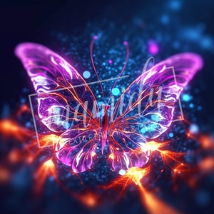 FLUO BUTTERFLY 3 Hoja de cuero de impresión de calidad, panel de cuero ecológico, tela, cuero para bolsos, cuero ecológico estampado estampado