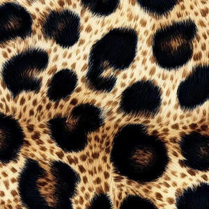 Cuero sintético estampado, tejido de cuero ecológico de alta calidad, cuero para bolsos, cuero vegano estampado - Leopard 25