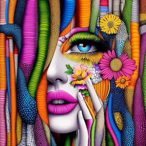 "Bedruckter Polster-Veloursstoff, ""Techno Muse 02"", Polstersamt, Deko-Samt"