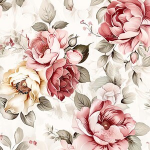 Tessuto Minky ultra morbido stampato di alta qualità, tessuto Minky stampato, tessuto Minky decorativo, fiori di rosa 02
