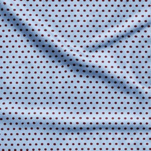 Burgundy Pin Dot Velvet Upholstery Fabric by the Yard for Ottomans, Upholstery, Bench Cushions and Window Seats