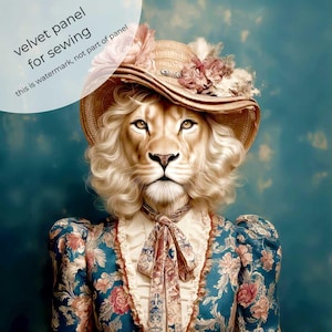 Upholstery velvet, Upholstery Velvet Fabric,  Decorative Velvet ,Upholstery velvet, &quot; Lady lion 22 &quot;