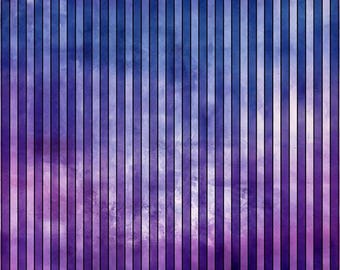 May include: Abstract background with vertical stripes in shades of purple, blue, and white.