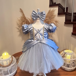 baby blue belle dress PREORDER