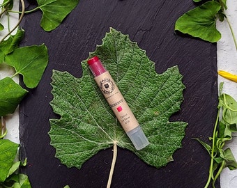 Rouge à lèvres bio, Maquillage naturel, Tons rouges, Colorant non toxique pour les lèvres et les joues, Rouge à lèvres hydratant nourrissant