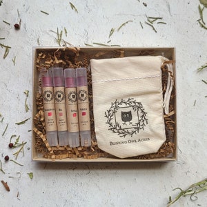 Natural Lipstick Gift Set, Organic Ingredients, Holistic Makeup, Nontoxic Lip and Cheek Color, Fun Gift Idea