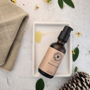 Herbal Oil Cleanse, Holistic Face Wash, Natural Skincare, Soothing Facewash, Cleanser for oily, dry, sensitive, and combination skin