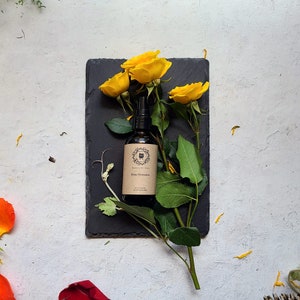 Agua de rosas orgánica, hidrosol de rosas, tónico facial natural