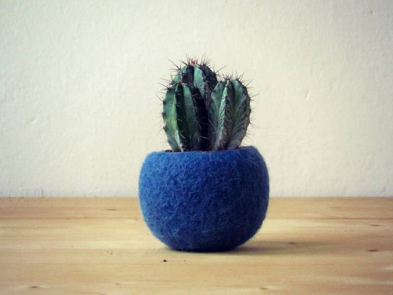 Succulent planter / air plant holder / cactus pot / plant vase / modern decor / housewarming gift for Christmas image 1