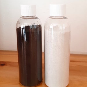 Wooden hourglass for wedding / The couple pour two kinds of decor sand which mix forever /Sand ceremony / Special wedding accessory image 9