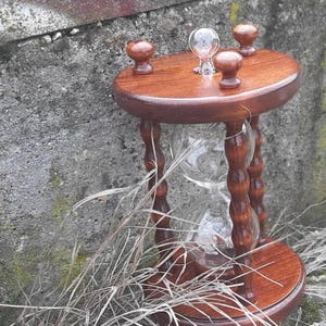 Wooden hourglass for wedding / The couple pour two kinds of decor sand which mix forever /Sand ceremony / Special wedding accessory image 6