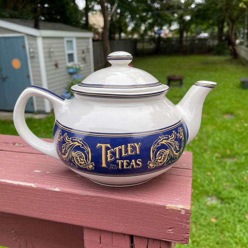 Tetley Tea Original Teapot. Limited Edition. Newfoundland Etsy Canada