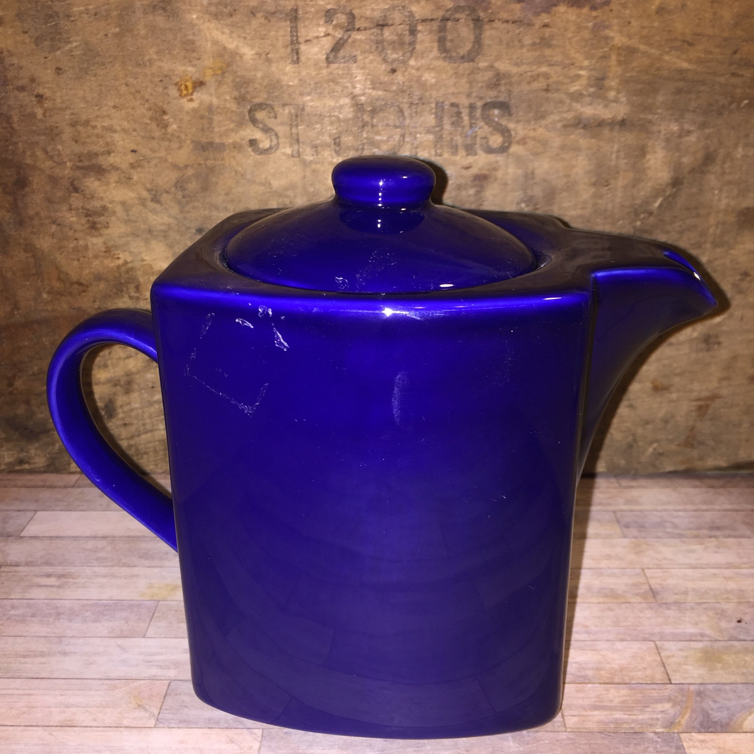 Tetley Tea Teapot Highly Collectable Regal Blue. Newfoundland Etsy Canada