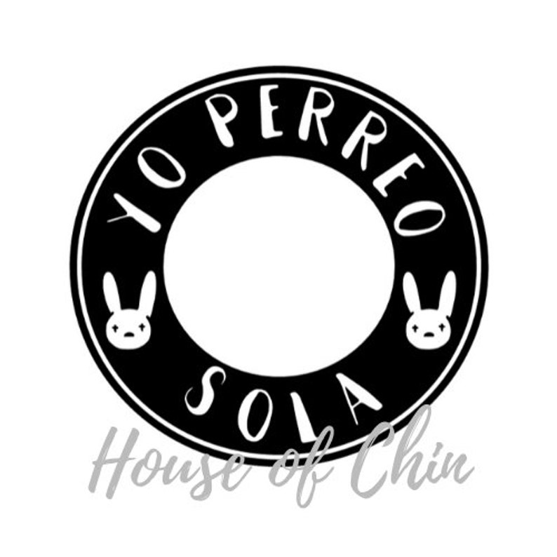 Download YO PERREO SOLA svg for starbucks cup Bad Bunny | Etsy