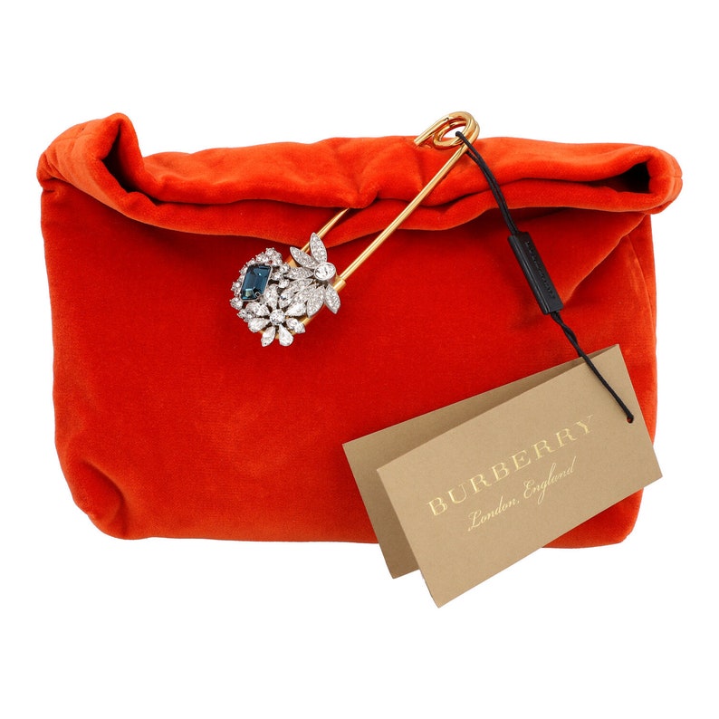 burberry safety pin bag