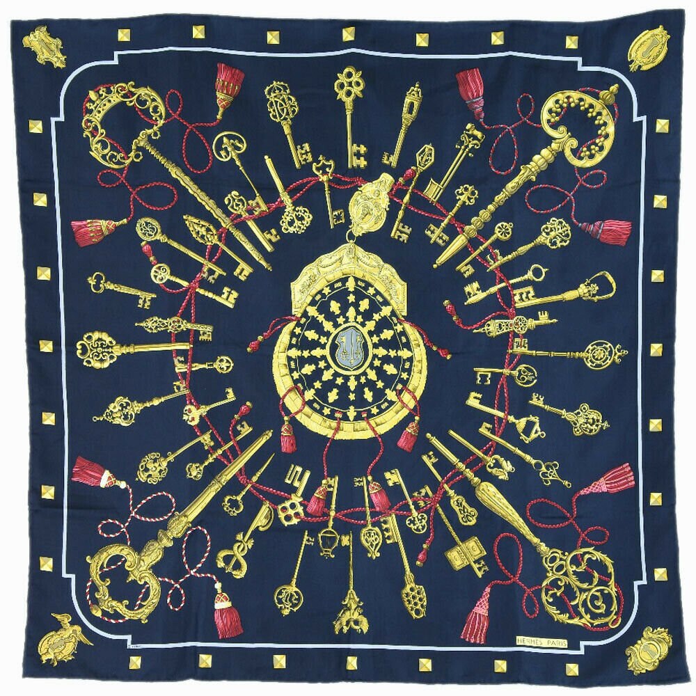 hermes les cles scarf