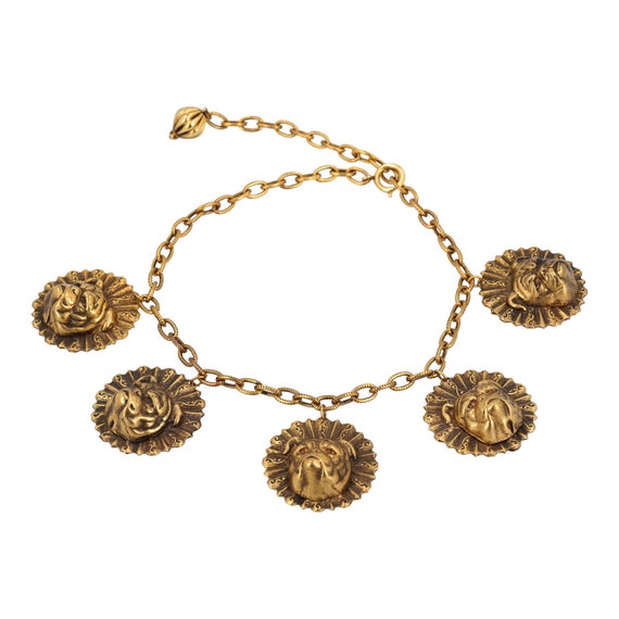 Vintage Bulldog Necklace by Joseff of Hollywood, C