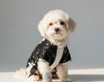Michael Jackson Billie Jean Inspired Handmade Pet Outfit