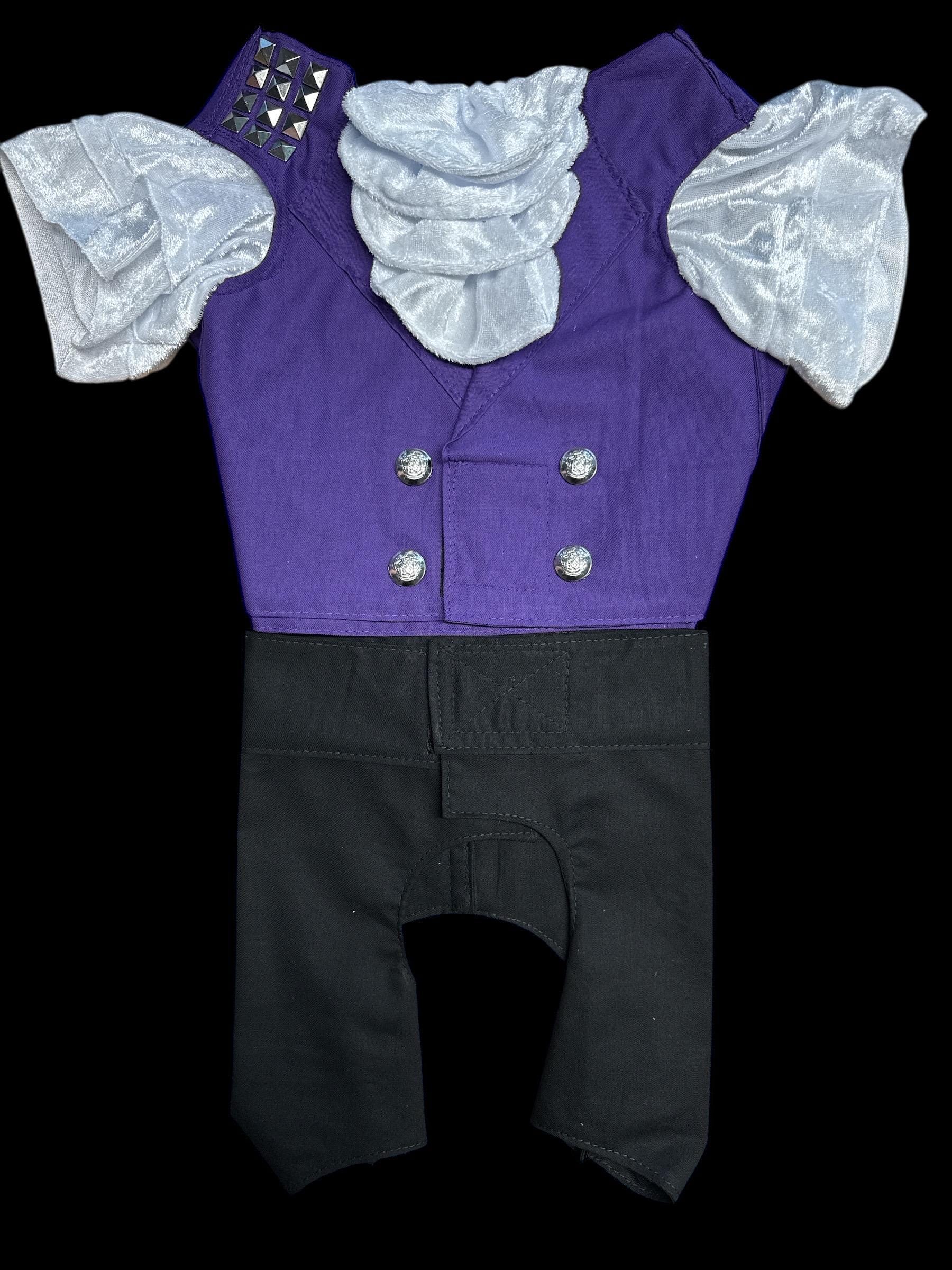 strapless open back dress Purple Rain Mens Prince Costume