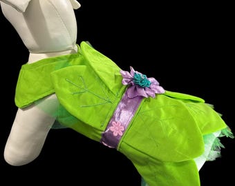 Tinkerbell Inspired Handmade Pet Outfit