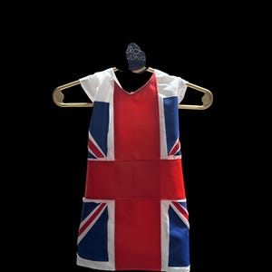 chinese dress ladies Union Jack One-Shoulder Maxi Dress – UK Flag Party Gown – TimeElements.shop main image 1