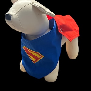 Super bandana with removable cape