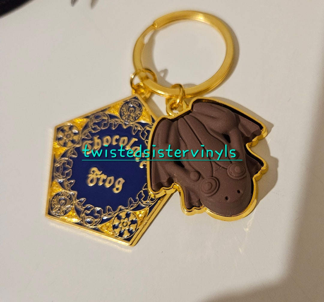 Harry Potter Inspired Chocolate Frog Keyring, Hogwarts,keyring Etsy UK