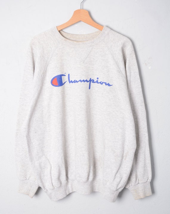 CHAMPION-sweat sweat sweat vintage tg XL E271
